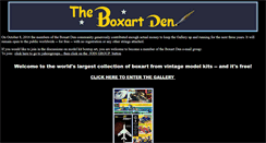 Desktop Screenshot of boxartden.com